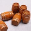 Mini Wooden Red Wine  Miniature Beer  Beer Cask Beer Keg For Dolls House Decoration