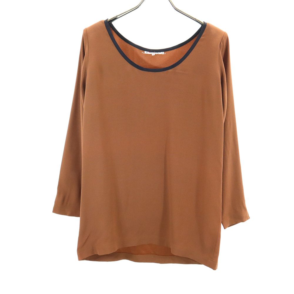 SAINT LAURENT Made in France Old Long sleeve Cut 38 Brown Shoulder pad Women Used