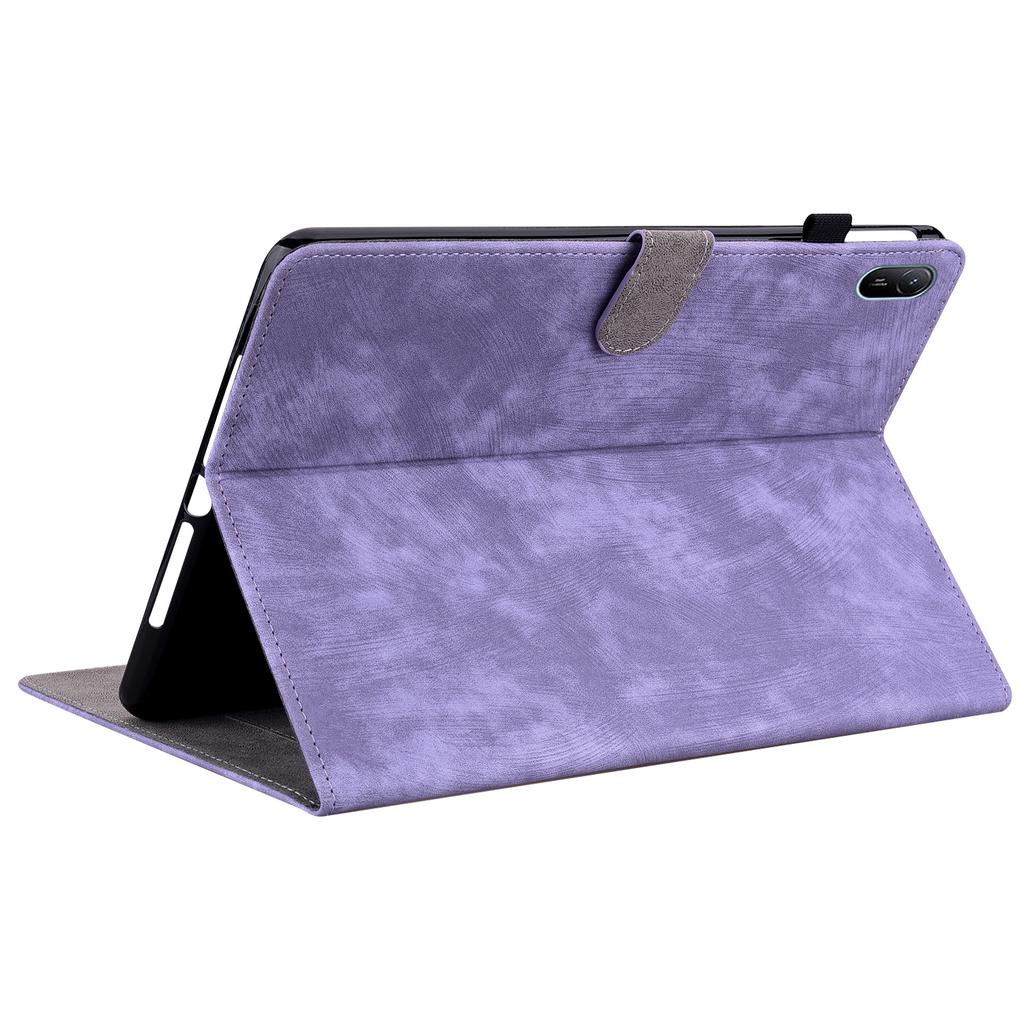 Soft TPU Back Case for Huawei MatePad SE 11 2024 11 Inch Model AGS6-W00 Adjustable Stand Cover with Luxury PU Leather Card Slots