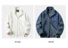 Men's Winter Velvet Fleece Jacket - Long Sleeve, Stand Collar, Thickened Casual Hoodie
