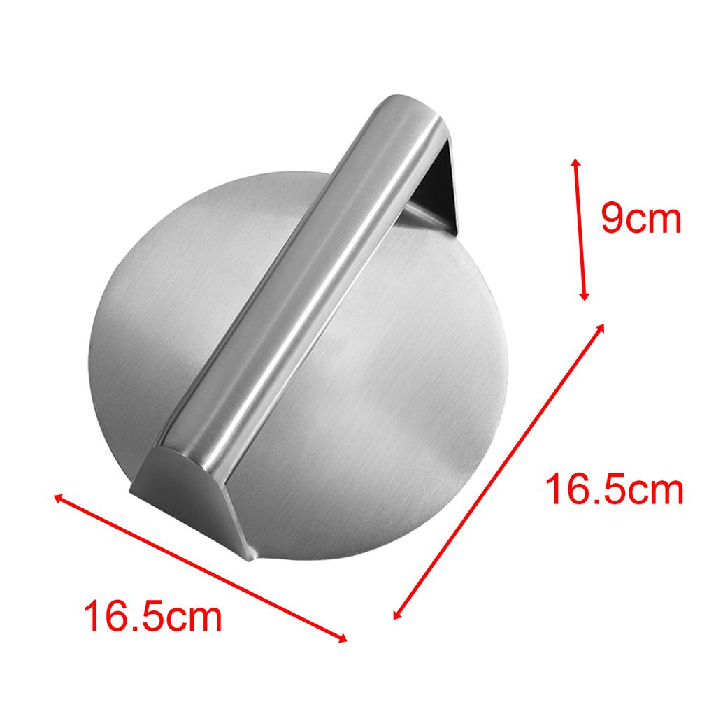 Burgerpressen Glatte Küchenaccessoires Burger Smasher Fleisch Rindfleischburger Fleisch Smasher für Barbecue Kochen Sandwich Steaks