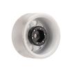 4 Pcs 1in RC Wheel Hub Lightweight Universal RC Car Replacement Metal Wheel Rims for Upgrade White