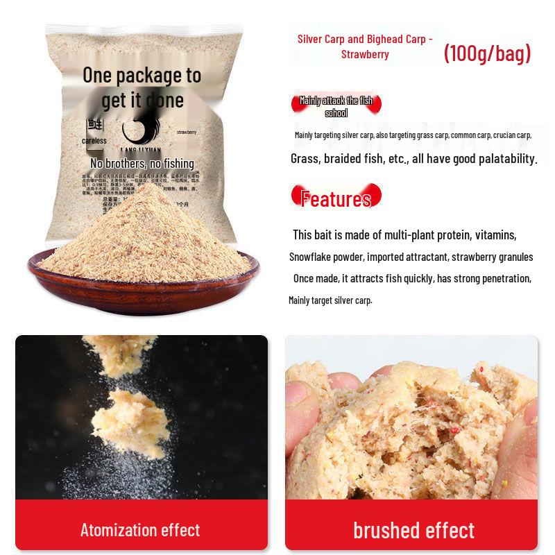 Universelle Angelfutterzusätze für Karausche, Graskarpfen, Silberkarpfen und Marmorkarpfen – Perfekt für das Naturköderangeln