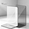 Acrylic Book Stand for Recipe 1 Pc Clear Bookend Heavy Book, Shelf Organizer, Holder Home Study L Shaped Stopper Bedroom Library Office School