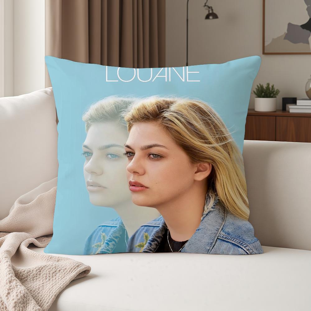 Singer Louane Maman Pillow Case Suitable For Bedrooms Living Rooms Cars Home Decoration