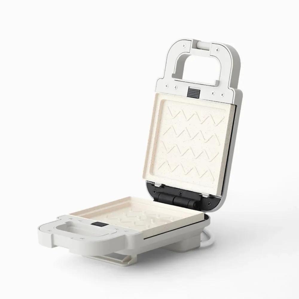 Olayks Maszyna do kanapek, maszyna śniadaniowa, artefakt, domowy wielofunkcyjny mały toster do gofrów mini gofrownica