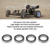 4PCS RC Car Ball Bearing Kit 15x24x5mm Steel Rubber High Strength for Traxxas 1/10 MAXX 2.0