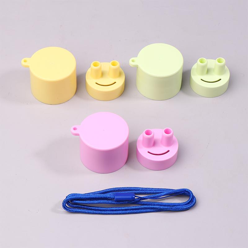 Herbal Inhalant Inhaler Accessory Two Nostrils Sticks Inhaler Tubes Cap Portable Reusable Nasal Inhalers Nasal Suction Cap