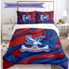 Crystal Palace Football Printed 3 Pieces Bedding Set, Comfortable Skin Friendly Bedroom Duvet Cover Set