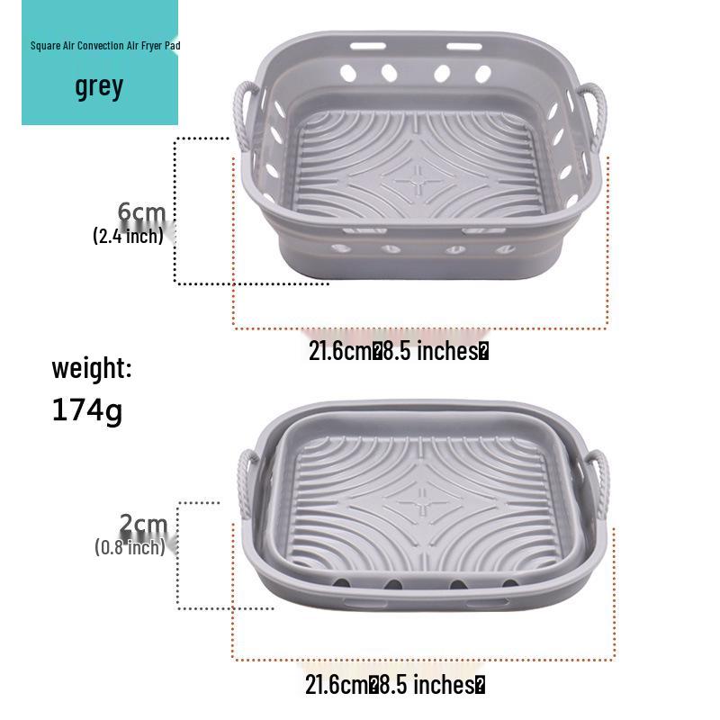 Silikonowa Forma do Pieczenia i Mata do Frytkownicy Powietrznej - Silikon Spożywczy