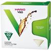 HARIO V60 Paper Filter Coffee Maker Compatible Brown Misarashi 1-4 Cups Made Japan VCF-02-100MK