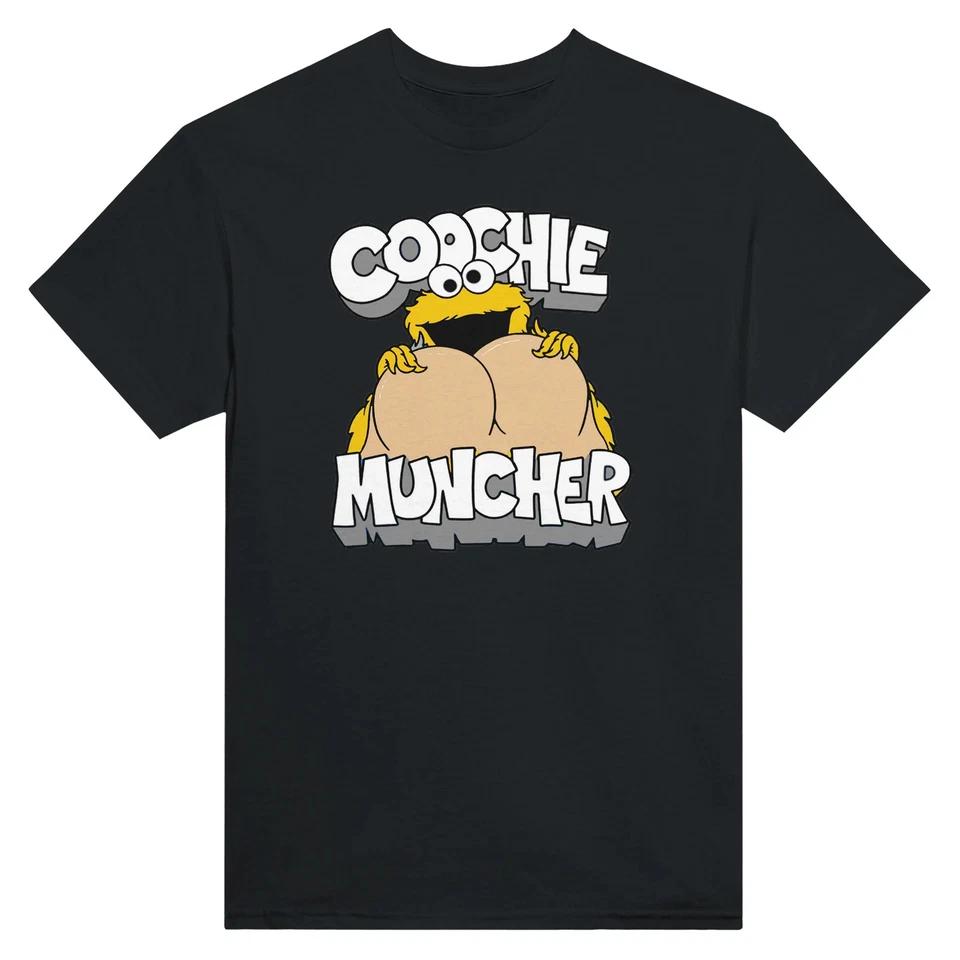 

Coochie Muncher Heavyweight Cotton T-Shirt with Double-Needle Stitching XL