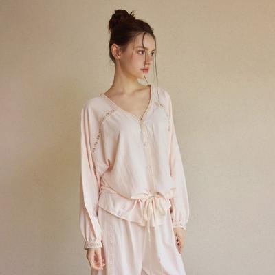 Lunaluz Women S Long Sleeve Shirt Two Piece Pajama jeSSie