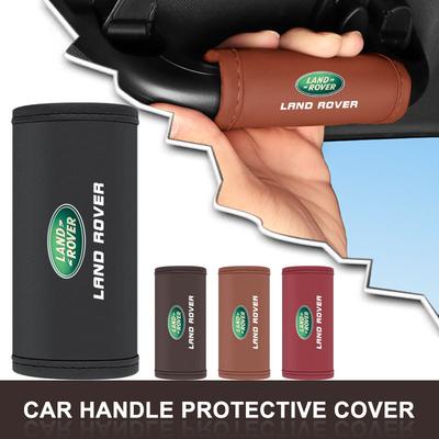 Nueva Manija de Techo de Cuero para Coche Protector Antiarañazos Alfombrilla para Discovery Sport Freelander 3 SVR L320 L330 Defender Range Rover Accesorios para Automóvil