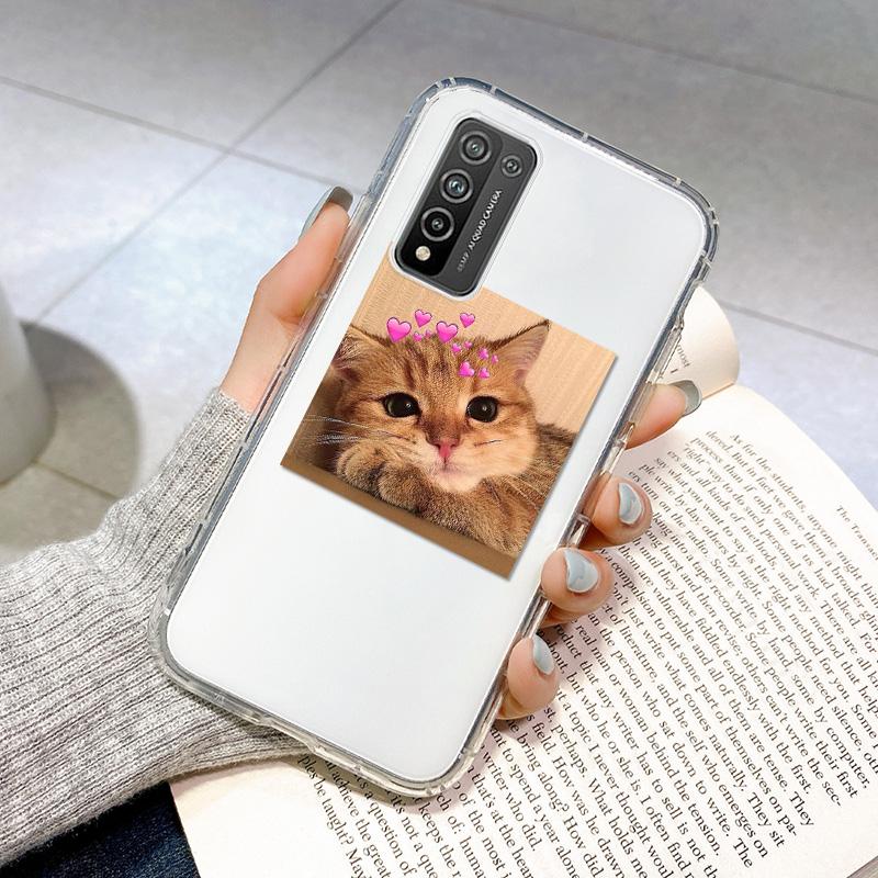 

Чехол с художественной этикеткой для Honor 9A, силиконовый чехол Honor 50 9X 8A 10i 9C 8X 20 Fundas для Huawei P40 Lite P30 Pro P20 Fundas, бампер P40 Llite 5G