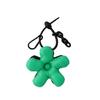 Modischer Schlüsselanhänger Schwarz Grün Partner Passende Tasche Anhänger Blume Zubehör Mann Freund Geschenk Niedliche Lanyard Schlüsselanhänger