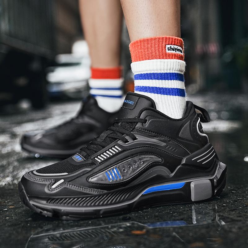 22 New Niche Design Sports Breathable Casual Running Shoes Thick-soled Lightweight Dad Shoes