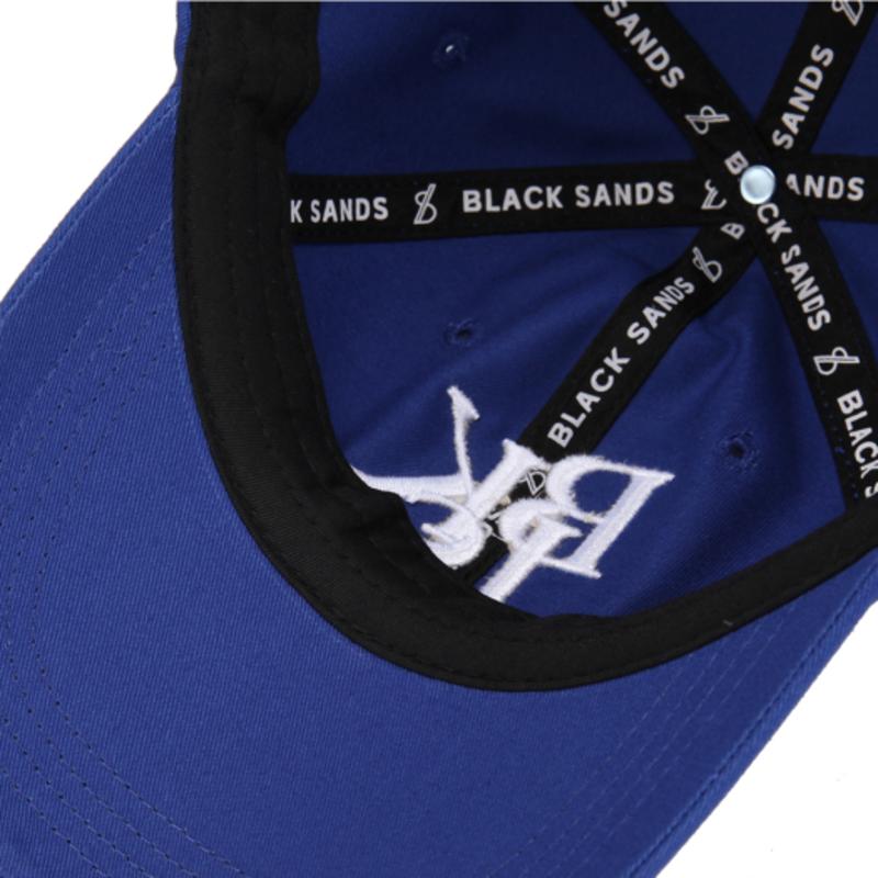 BLACK SANDS Symbol Chic Trip Embroidered Ball Cap_Blue