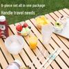 Meiliya Disposable Picnic & Camping Tableware Set