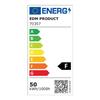 Projecteur Led EDM Avec Détecteur De Mouvement - 50W 4000 Lumens - 6400K- Noir