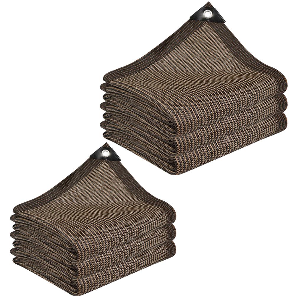 2x3m/3x4m Sonnensegel mit Ösen HDPE Sonnenschutznetz Schattenspender Schattengewebe für Gewächshaus Garten Terrasse Hinterhof