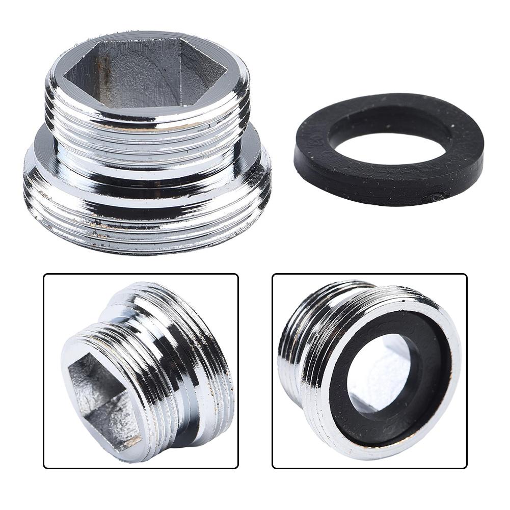 Bathroom Accessries Faucet Adaptor Inside Thread Faucet Connector Metal Water Tap Connector Water-saving Energy-saving