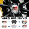 For Toyota 4pcs 56/60mm Car Wheel Center Hub Cap Rim Cover Stickers Crown GR Corolla YARIS Auris C-HR Hilux Vios Prius