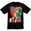 Inspired Erykah Badu On and OnCotton Black Unisex All Size Tee Shirt
