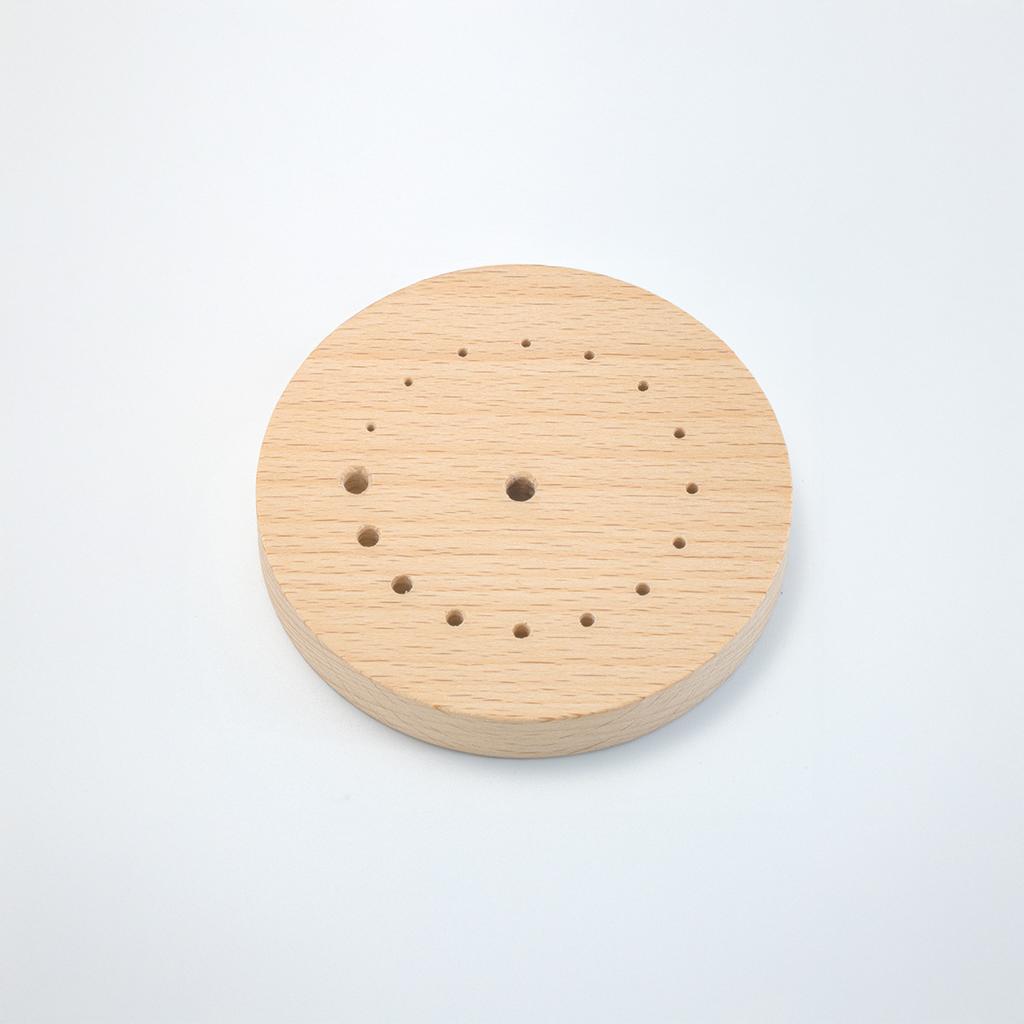 Watch repair tool boxwood fixed seat with holes and no holes fixed watch parts repair watch