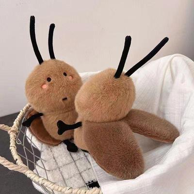 Cute Cartoon Cockroach Plush Toy - Ugly Yet Endearing Prank Doll for Birthday Gifts