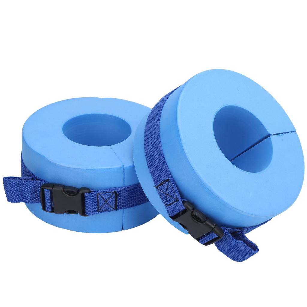 2pcs EVA Swim Cuffs Water Aerobics Float Ring Ankles Arms Belts with Quick Release Buckle