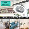 OHM Electric Fan-Equipped LED Rail Light for Lighting Ducts, Black, ORL-FL01-K 06-5024