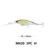 Diving Winter Fishing Crankbaits Fish Hooks Minnow Lures Deep Diving Minnow Baits Long Casting Lure