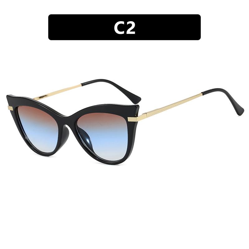 

Cat-eye anti-blue light glasses frame, European and American style, trendy and stylish, spicy girl s natural look glasses frame