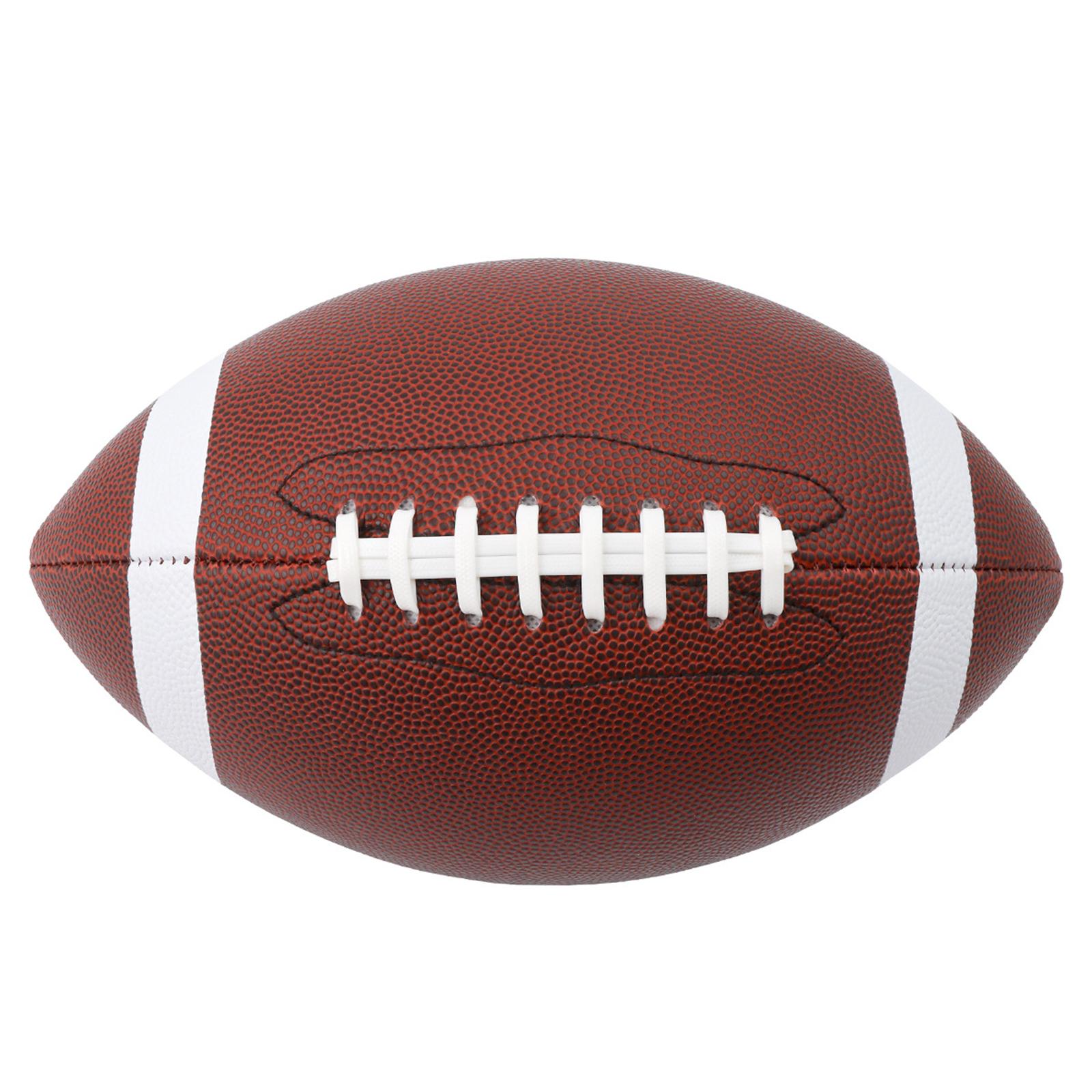 American Football with Pump Composite Football Anti-Slip Texture Design Leak-Proof for Youth Junior Adult College Indoor Outdoor