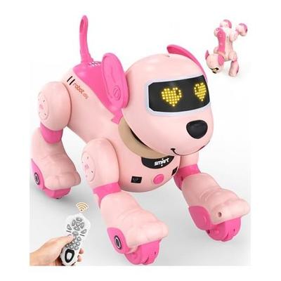 Robot Dog, Music Playing, Dog-shaped Robot Dog Programming, Voice Control, Electronics That Follow Children, Interactive Pet Touch, Dog Toy, Boys,