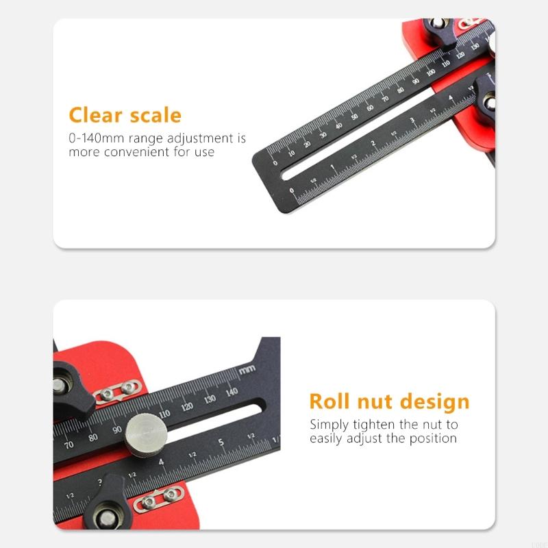   Drum Cutting Guide Tool For Woodworking Worktable With Accuracy Alignment Structure And Permanent Mixture Building