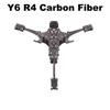 Y6R4 4inch FPV Drone Frame Kit Carbon Fiber Racing Drone Quadcopter Freestyle INAV Beatflight F722 Ardupilot PX4 Flight Control
