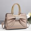 2026 Nieuwe Dames Luxe Designer Glanzende Lederen Avond Handtassen Dames Crossbody Schoudertas Fashi Diamant Strik Tassen