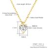 Love Heart Pendant Necklace for Women Korean Crystal Choker Chain Gold Color Necklaces Accessories Fashion Friends Jewelry N510