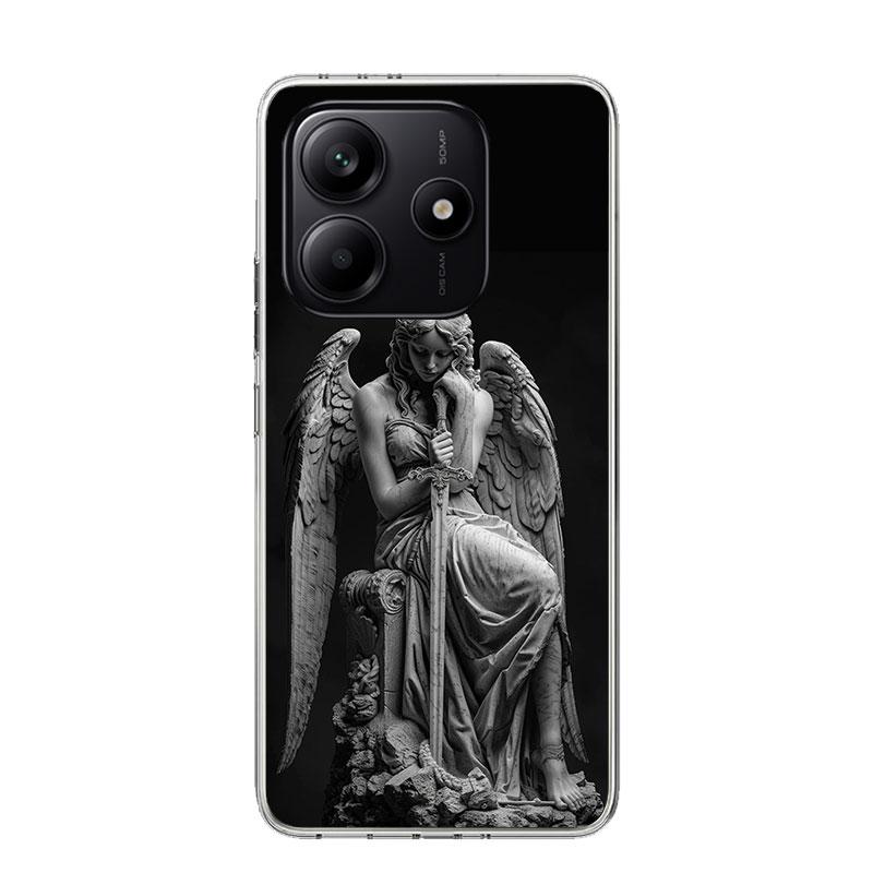 

Archangel Michael Phone Case For Xiaomi Redmi Note 15 14 13 12S 12 Pro Plus 11S 11E 11 11T 10S 10 Art Soft Pattern Cover Redmi N Redmi Note 14 4G
