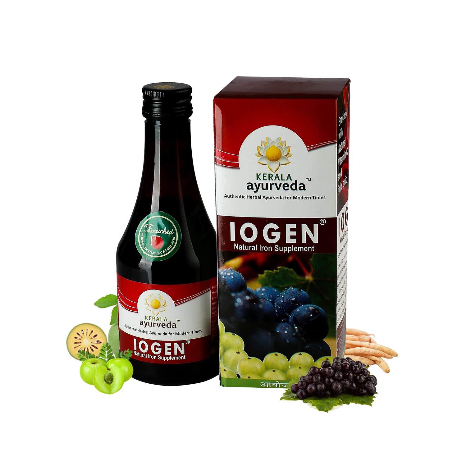 

Kerala Ayurveda Iogen Syrup 200ml Pack of 1 | Natural Ayurvedic Iron Tonic for Energy, Digestion, and Weight Management