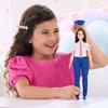 Barbie Work with Pilot Doll House for Pretend Play Barbie Ages JKF75 Barbie! Dress-Up & - Doll, 3+, Blue,