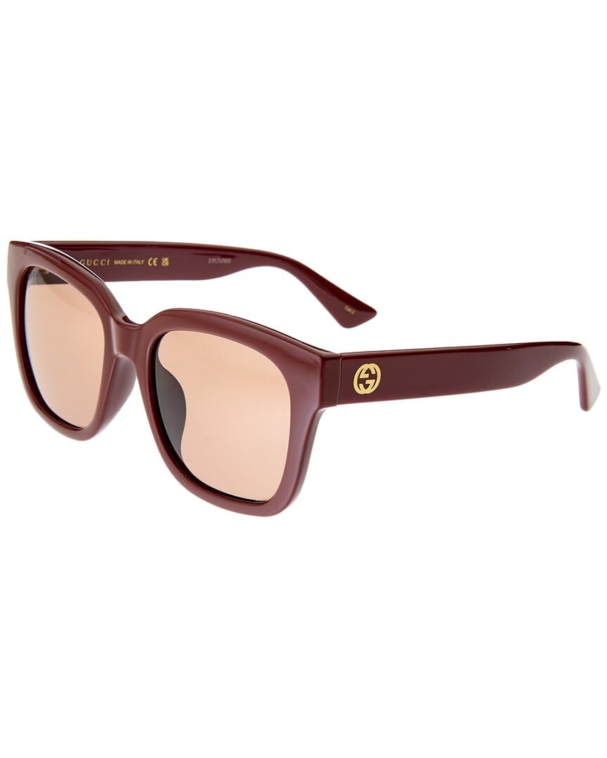 

Gucci Asian GG1338SK Brown Women s Sunglasses, Fit, 004, Burgundy,