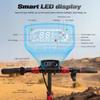 1000W Foldable Off Road E Scooter 48V20AH 54KM 45KM/H Dual Shock Hydraulic Brake 10" Tubeless Tire for Adults