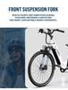 ONESPORT OT05 Pro Electric Bike 250W Motor 36V 22.5Ah Battery 700*50C Tires 25km/h Max Speed 140km Max Range Torque Sensor