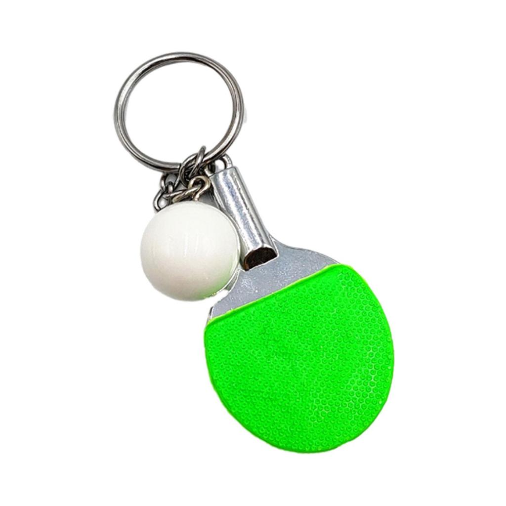 Sports Themes Table Tennis Keychain Exquisite Car Keys Holder Key for Family Valentine's Day Holiday