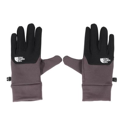 North Gloves Unisex Fleece Cold Protection Smartphone Touch Panel Compatible Graphite Gray L [The Face] E-chip [FW23]