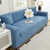 Straight Row Sofa Cover Elastic All-Season Universal Jacquard Dust Cover Non-Slip Anti-Cat Scratch Living Room Sofa Armrest Back