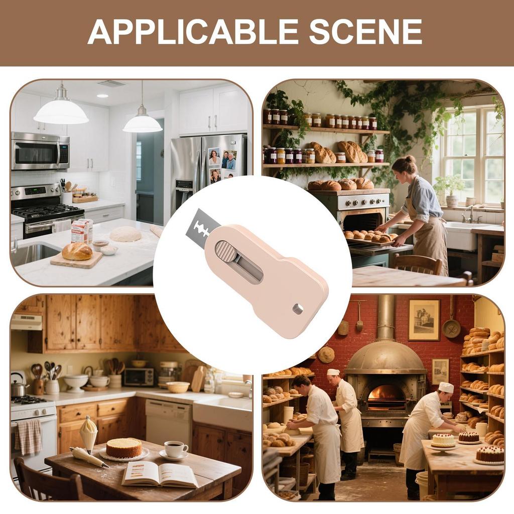 Magnetic Bread Lame Bread stripe cutter Sourdough Dough Cutter Sourdough Dough Cutter Baking Scorer Tool for Home Kitchen Gadget